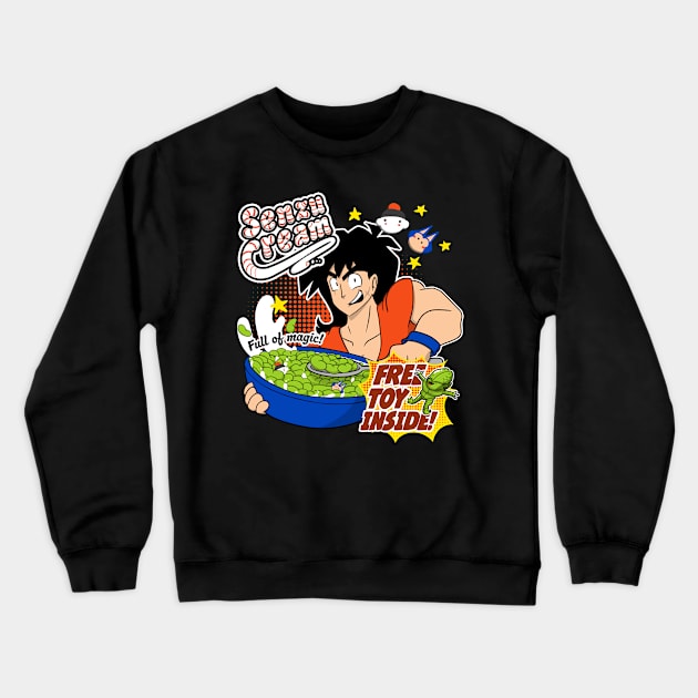 Senzu Cream! Crewneck Sweatshirt by Aniforce